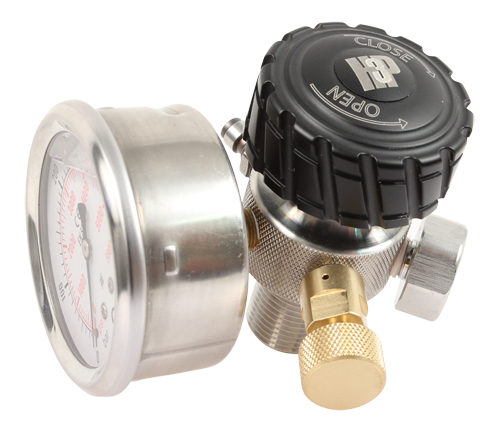 Omega HP3 Valve with Gauges (No Hose Assembly) 1