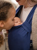 boba bliss baby carrier wrap navy