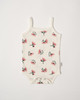 Cotton Lycra Strap Singlet Bodysuit