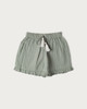 Muslin Evelyn Shorts Matcha