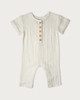 Muslin Frankie Romper Vanilla