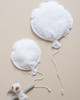 Linen Balloon Large  White