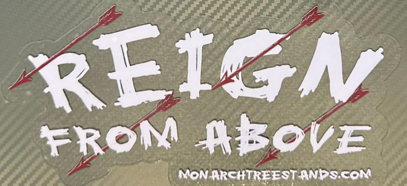 Reign From Above Decal