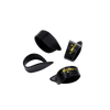 D’Addario National Thumb Picks with Gold Logo  – Black -  Detail View
