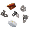 D'Addario National Player's Pack Bundle of Six -Stainless Steel Fingerpicks and Shell and White Thumbpicks