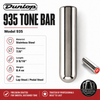 Dunlop 936 Stainless Steel Tone Bar for lap steel and pedal steel, 7/8 inch diameter, 3 3/4 inch length