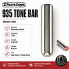 Dunlop 935 Stainless Steel Tone Bar for lap steel and pedal steel, 7/8 inch diameter, 3 3/4 inch length