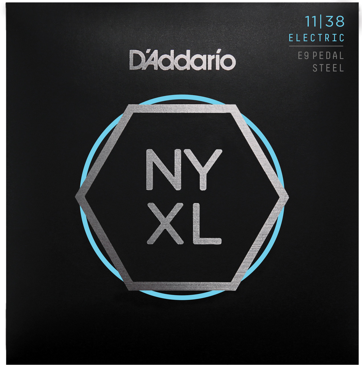 D'Addario NYXL 11-38 E9th Standard for Pedal Steel 10 string set