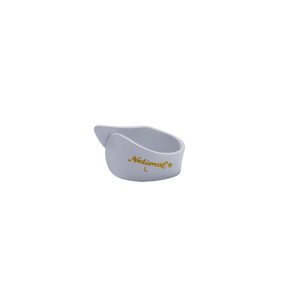 National Thumb Picks D'Addario | Confezione 4 Plettri Per Pollice In Celluloide | Conchiglia Media