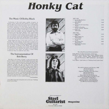 Bobby Black LP Honky Cat