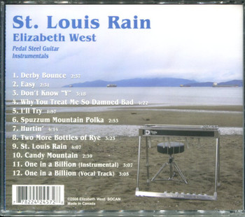 St. Louis Rain - Elizabeth West CD