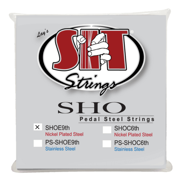 S.I.T. Strings SHO Pedal Steel Strings
SHOE9th Nickel Plated Steel
10-String Set