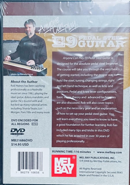 Anyone Can Play® E9 Pedal Steel Guitar DVD