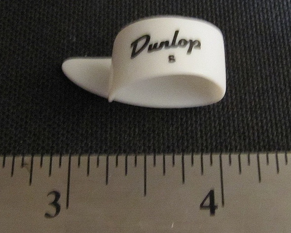 Dunlop White Plastic Thumbpick - Small