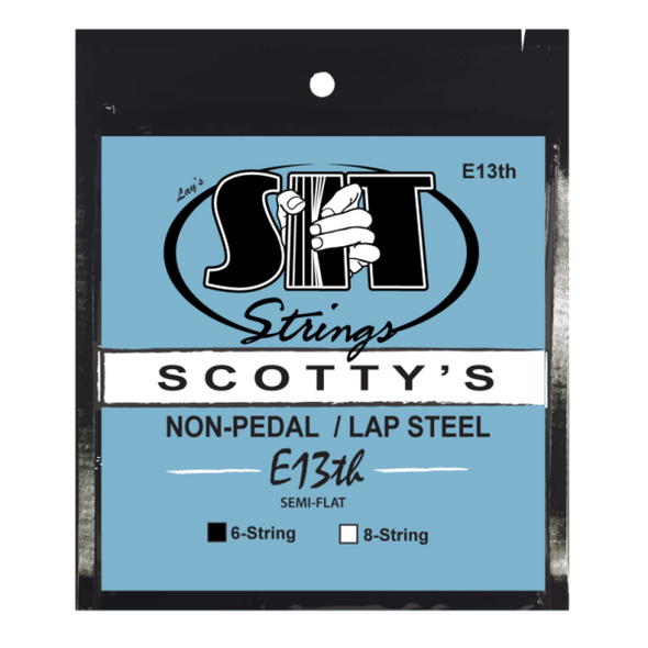 SIT® Strings Scotty's E13th 6-String Set Nickel Semi-Flat