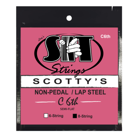 SIT Strings Scotty's C6th 8-String Set Nickel Semi-Flat