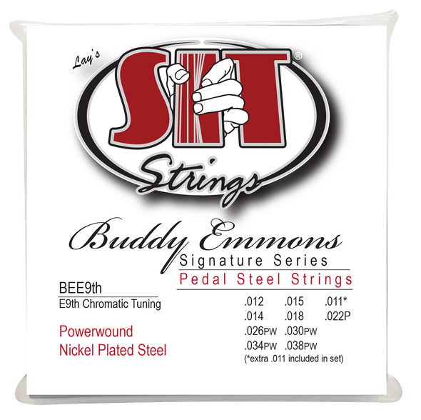 Pedal Steel Guitar Strings
BUDDY EMMONS E9TH NICKELPLATED STEEL - E9TH CHROMATIC TUNING