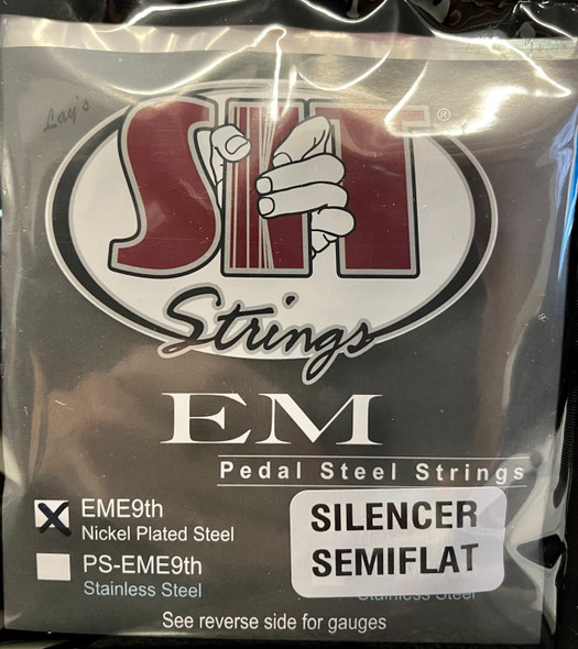 SIT® Strings EM E9th "Silencers" Nickel Plated 10-String Set