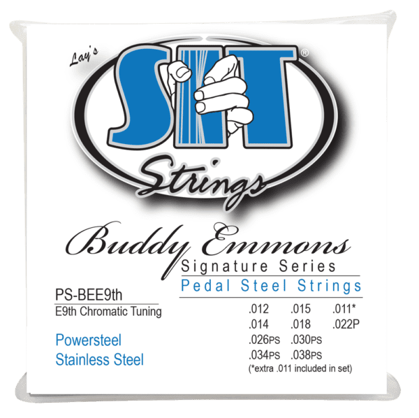 S.I.T. Strings Buddy Emmons Pedal Steel Strings
Signature Series
BEE9th Powersteel Stainless Steel
10-String Set (with extra .011)