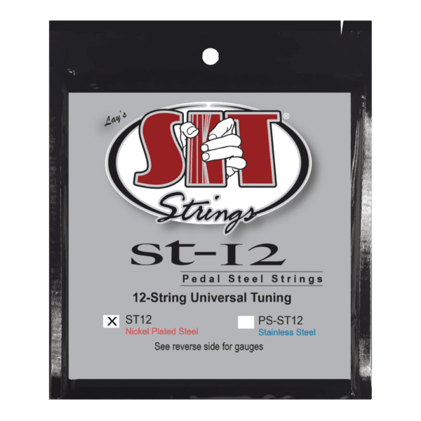 S.I.T. Strings 12-String Universal Pedal Steel Strings
ST12 Nickel Plated Steel
12-String Set
