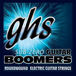 GHS Sub-Zero Boomers nickel plated steel single string packaging