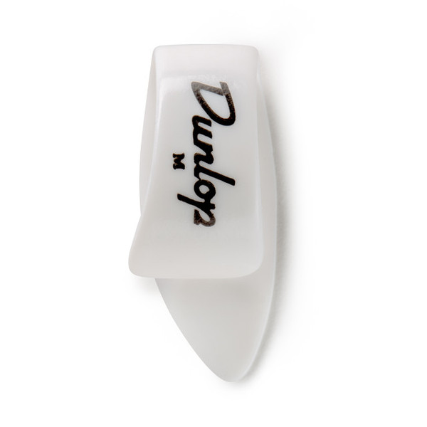 Dunlop White Left-Handed Thumb Picks - Medium and Large (sold individually)