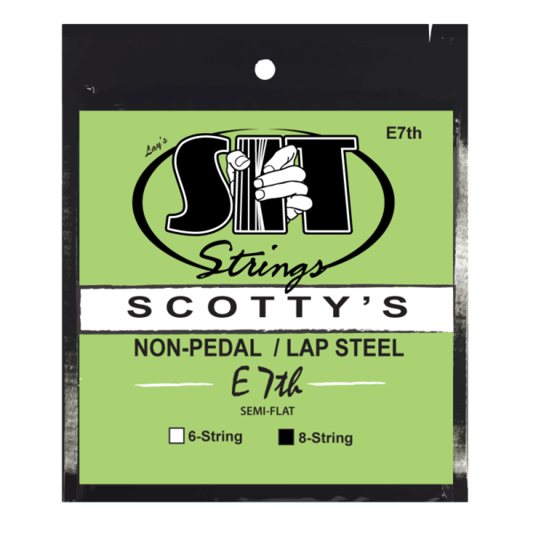 SIT Strings Scotty's E7th 8-String Set Nickel Semi-Flat