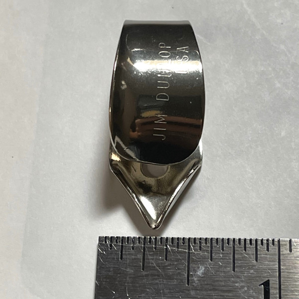 Jim Dunlop Right or Left Hand Thumb Pick Nickel Silver .025" (Sold individually)