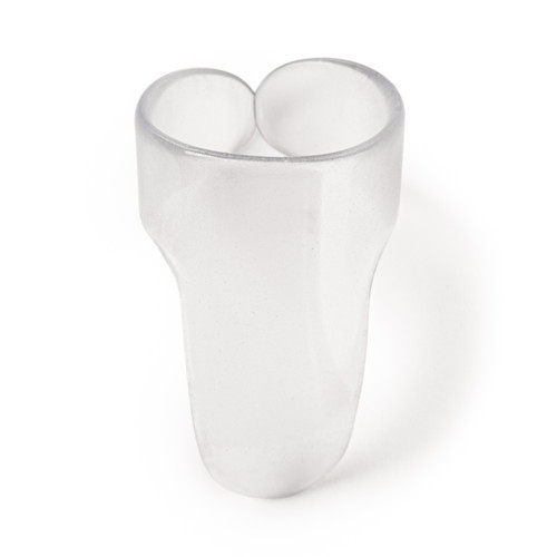 Dunlop Clear Plastic Finger Pick medium view