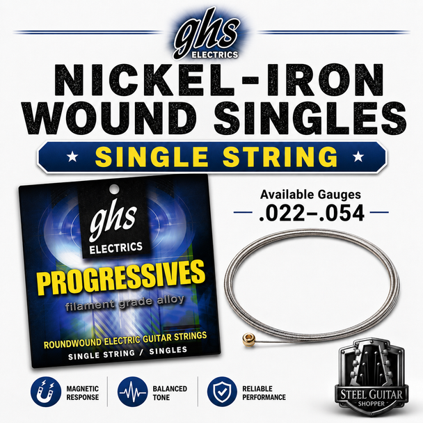 GHS Progressives nickel iron alloy singles