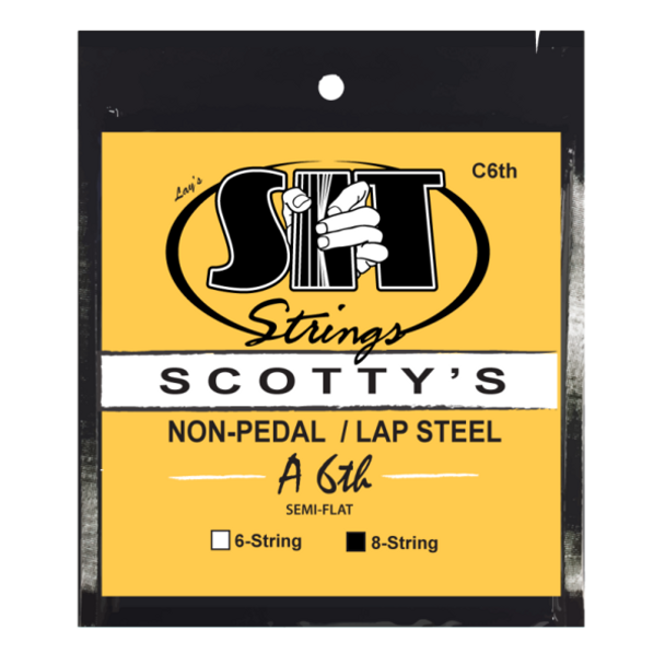 SIT® Strings Scotty's A6th 8-String Set Semi-Flat