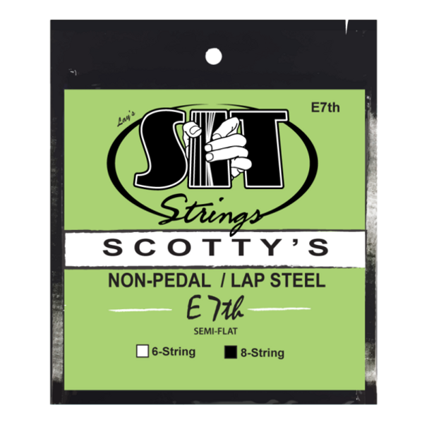SIT Strings Scotty's E7th 8-String Set Nickel Semi-Flat