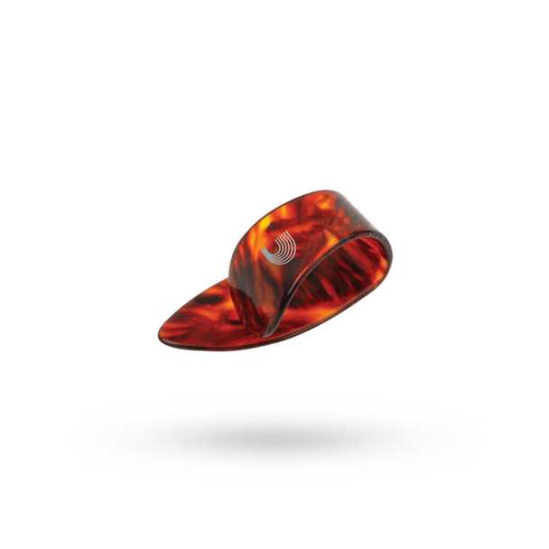 D'Addario Shell Celluloid Thumbpicks Medium or Large Product Image