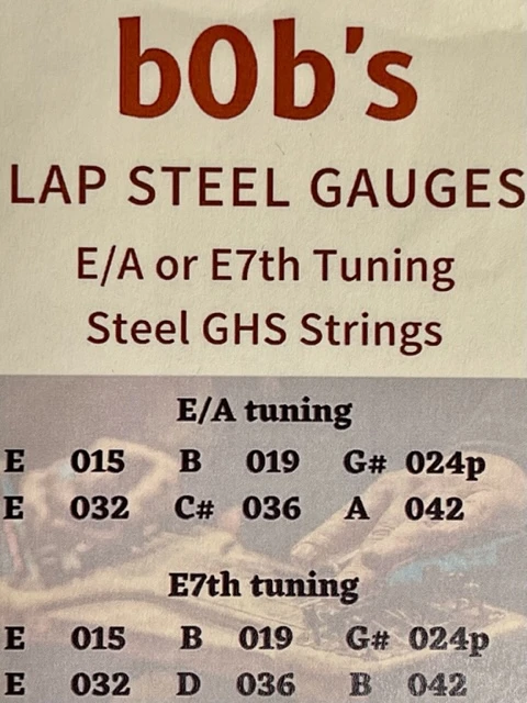 String Steel 3g Steel Guitar Strings | Pedal & Non-Pedal Sets and Singles