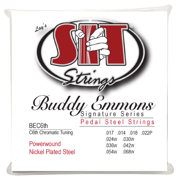 S.I.T. Strings Buddy Emmons Pedal Steel Strings
Signature Series
BEC6th Powerwound Nickel Plated Steel
10-String Set