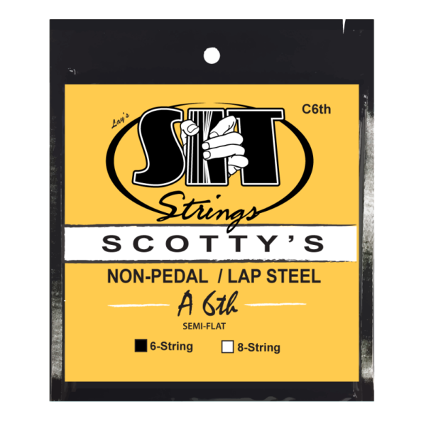 SIT A6th Nickel Semi-Flat Strings - Scotty's Series - Lap Steel 6-String Set (15-34) - SC6A6TH