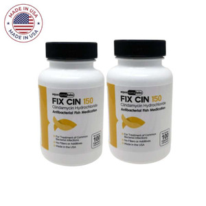 Fish Clindamycin 150 mg 100 Capsules - 2 Pack Fish Clindamycin 150 mg 100 Capsules - 2 Pack