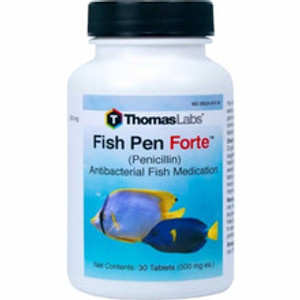 Thomas Labs Fish Pen Forte - Penicillin 500mg 30 Tablets Thomas Labs Fish Pen Forte - Penicillin 500mg 30 Tablets