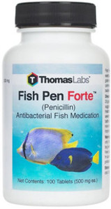 Thomas labs Fish Pen Forte - Penicillin 500 mg Tablets (60 Count) Thomas labs Fish Pen Forte - Penicillin 500 mg Tablets (60 Count)
