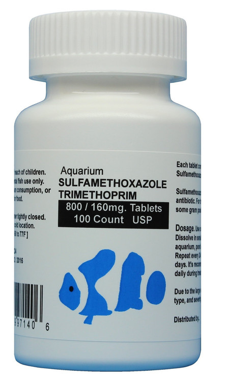 Fish sulfa forte - Sulfamethoxazole /Trimethoprim 800mg 100 count