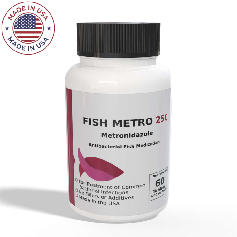 Fish Metronidazole Fix Zole 250mg (60 Tablets)