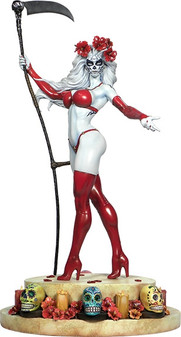 Brian Pulido's Lady Death La Muerta Statue