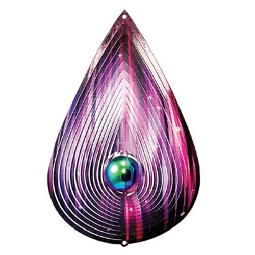PINK TEAR DROP - Gazing Ball Collection Large 12.2"