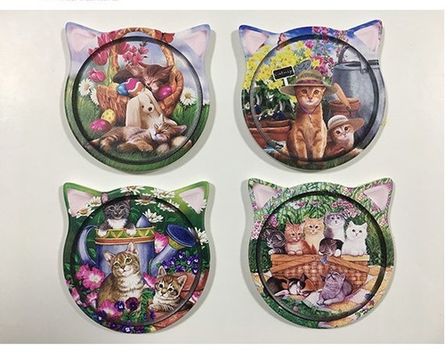 Cat Coasters (Set of 4)