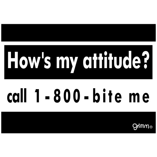 1-800-Bite Me Fridge Magnet