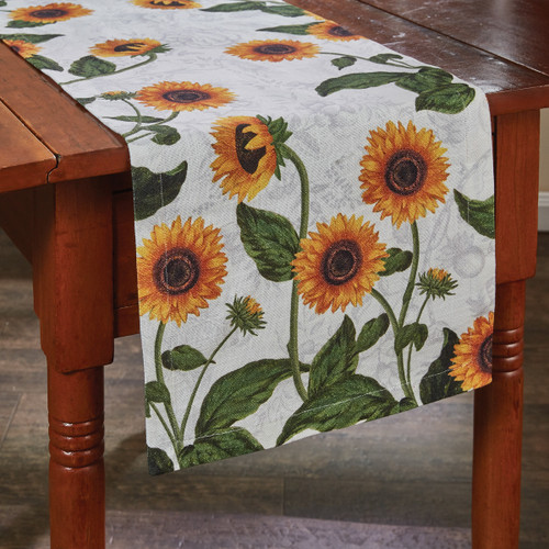 Sunflower Table Runner  54" L