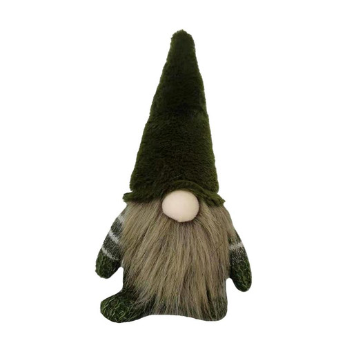 Gnome w/Green Fur Med