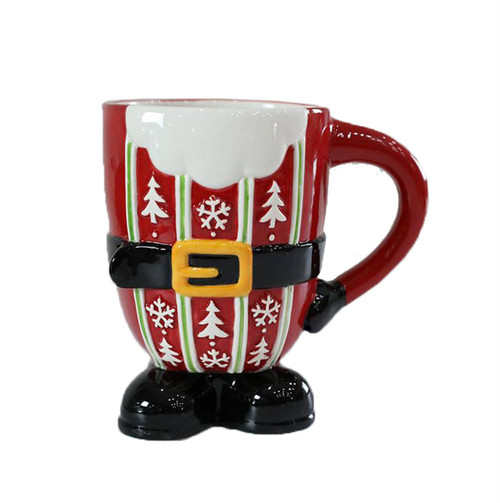 Ceramic Santa Suit Mug