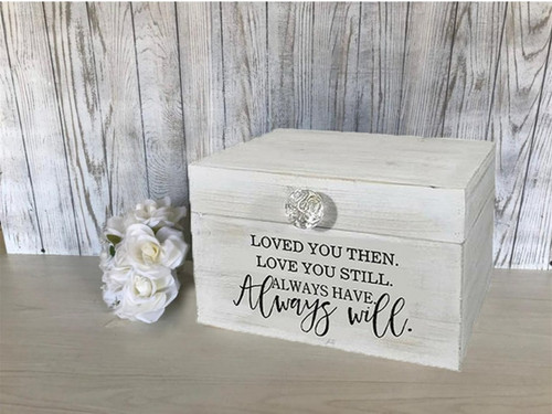 Wood Treasure Box - Always Will Love
