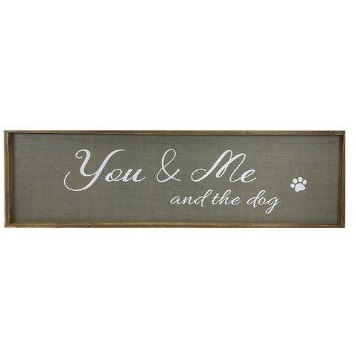 **Sale** YOU AND ME DOG LARGE SIGN